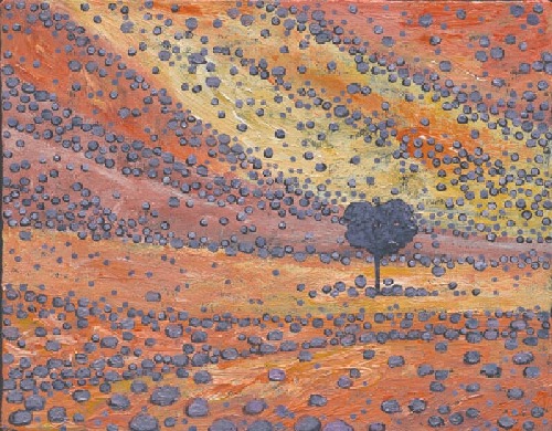 Spinifex Hills in Violet - Small