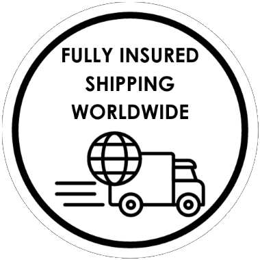 Fully Insured Shipping Worldwide