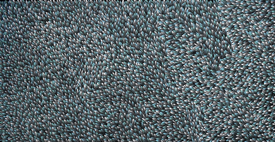 Bush Medicine Leaves - ALKG0103 by Abie Loy Kemarre