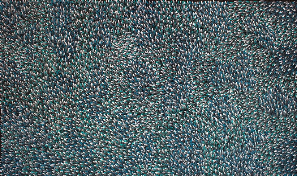 Bush Medicine Leaves - ALKG0145 by Abie Loy Kemarre