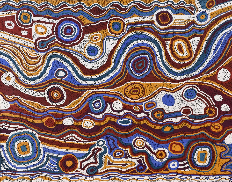 My Grandmother's Country - ANJG0001 by Anjurra Petyarre