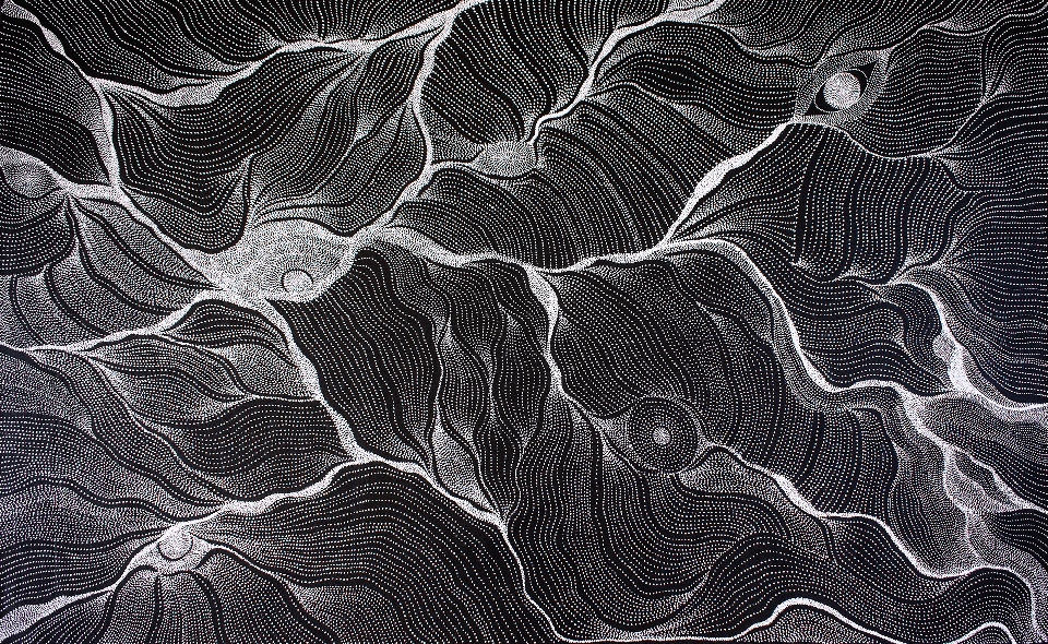 My Country - Sand Dunes - APPJ0017 by Anna Price Petyarre