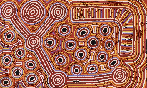 Lappi Lappi Jukurrpa (Lappi Lappi Dreaming) - ATMWU52/26ny