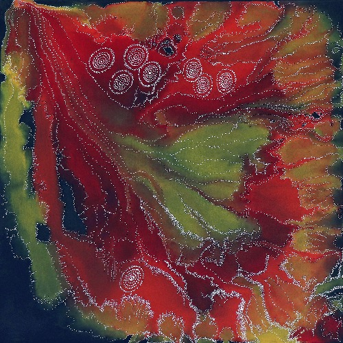 Napaljarri - warnu Jukurrpa (Seven Sisters Dreaming) - ATGWU1420/21