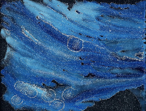 Napaljarri - warnu Jukurrpa (Seven Sisters Dreaming) - ATGWU1490/21