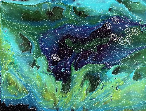 Napaljarri - warnu Jukurrpa (Seven Sisters Dreaming) - ATGWU2590/21