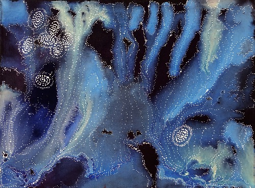 Napaljarri-warnu Jukurrpa (Seven Sisters Dreaming) - ATGWU3358/21