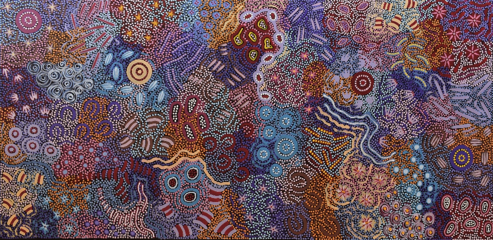 Grandmother's Country - APNU24293 by Azeza Possum Ramzan