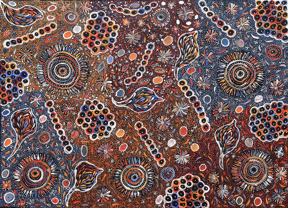 My Country - Awelye - BGKFD73/1220 by Belinda Golder Kngwarreye