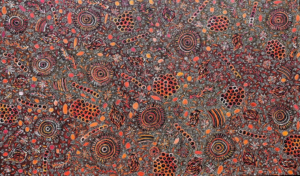 My Country - Awelye - BGKFD78/0121 by Belinda Golder Kngwarreye