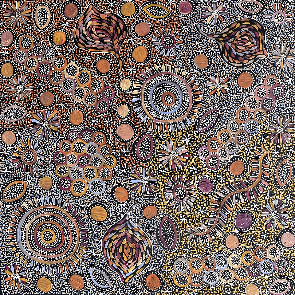 My Country - Awelye - BGKFD155/0124 by Belinda Golder Kngwarreye