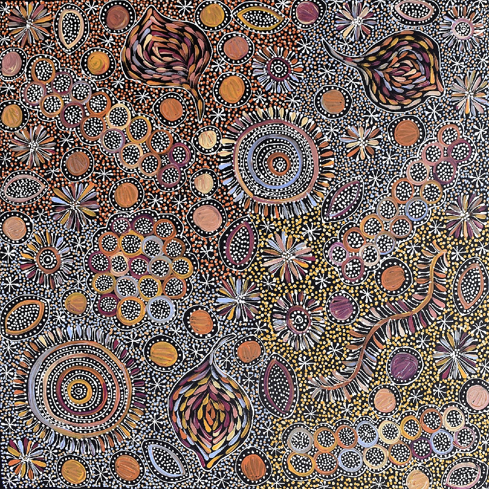 My Country - Awelye - BGKFD155/0124 by Belinda Golder Kngwarreye