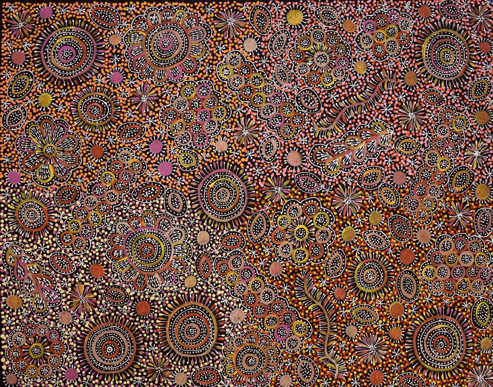 My Country - Awelye - BGKG0015 by Belinda Golder Kngwarreye
