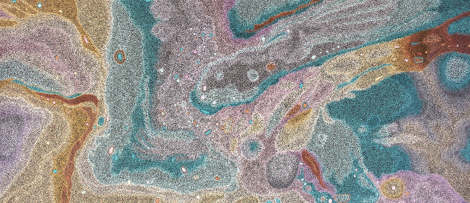 Collecting Sea Shells - BGFG0030 by Bryella Garmanjan Farrell