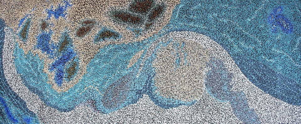 Chasing the Low Tide - CBLG0051 by Camelia Blitner