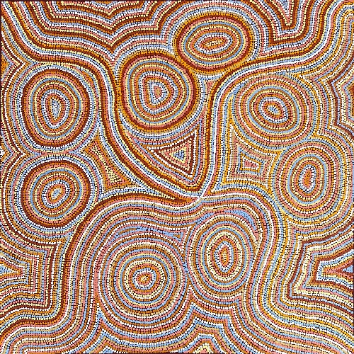 Ngapa Jukurrpa (Water Dreaming) - Wapurtali - CAGWU2164/23ny