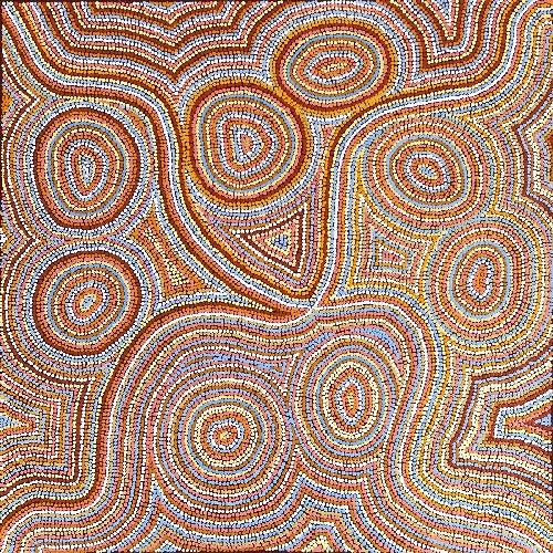 Ngapa
Jukurrpa (Water Dreaming) - Wapurtali - CAGWU2164/23ny