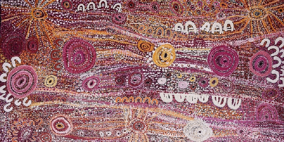 Women's Business - Old Time Way - CPWG0465 by Charmaine Pwerle