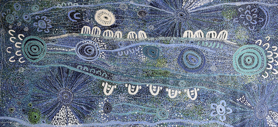 Women's Business - Old Time Way - CPWG0497 by Charmaine Pwerle