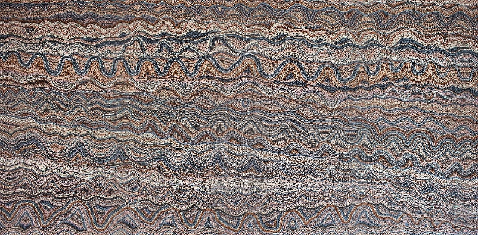 Sand Hills - CPWG0580 by Charmaine Pwerle