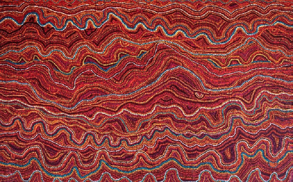 Sand Hills - CPWG0567 by Charmaine Pwerle