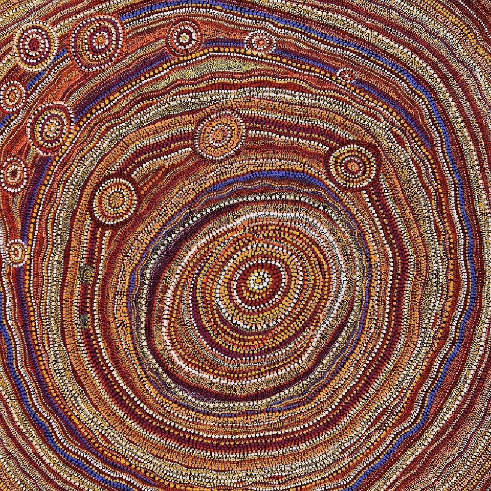 Sun (Atnwengerrp Creation) - CPWG0680 by Charmaine Pwerle