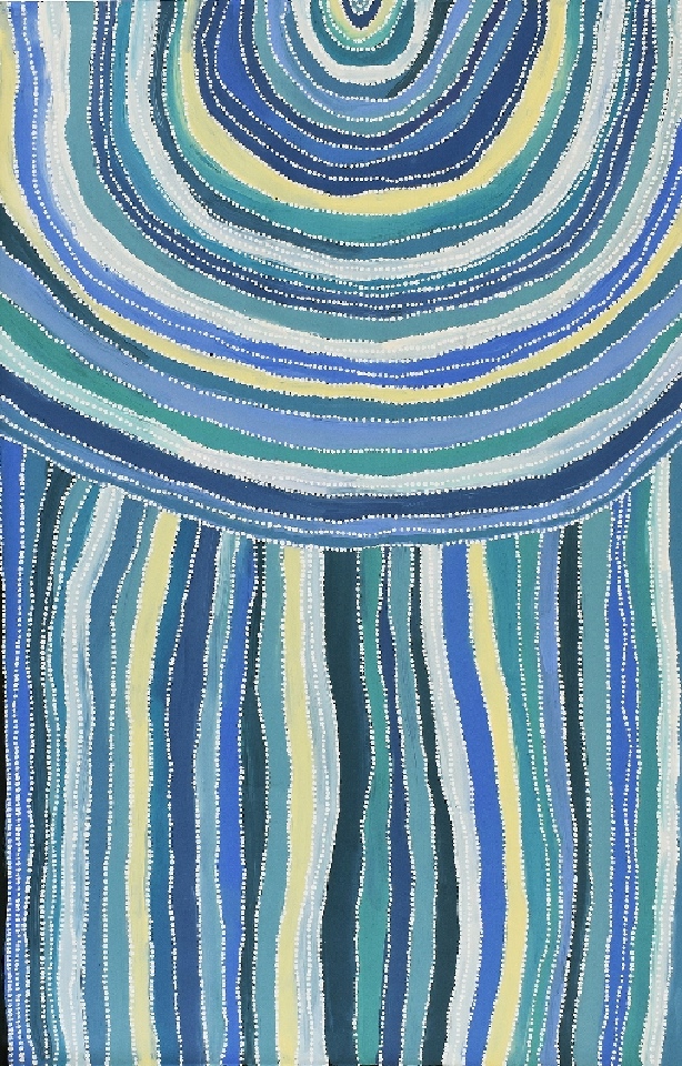 Upper Body Paint Style - CPWG0575 by Charmaine Pwerle