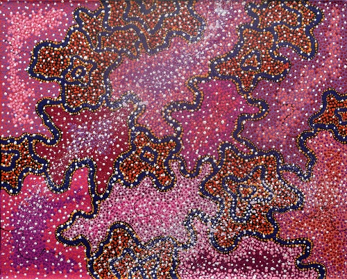 Ngapa Jukurrpa (Water Dreaming) - Puyurru - CNRWU4746/16