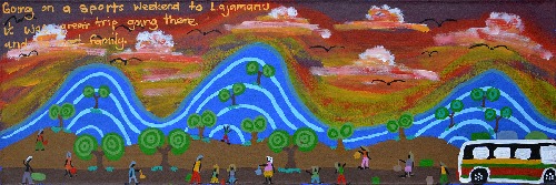 Nguru Yurntumu-wana (Country around Yuendumu) - CHGWU5199/17