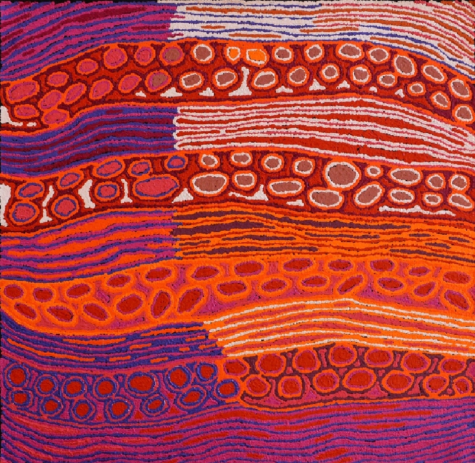 Lappi Lappi Jukurrpa (Lappi Lappi Dreaming) - CNMWU154/14ny by Christine Napanangka Michaels