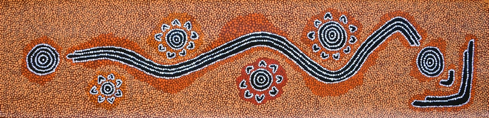 Pikilyi Jukurrpa - CPJG0014 by Christopher Poulson Japangardi