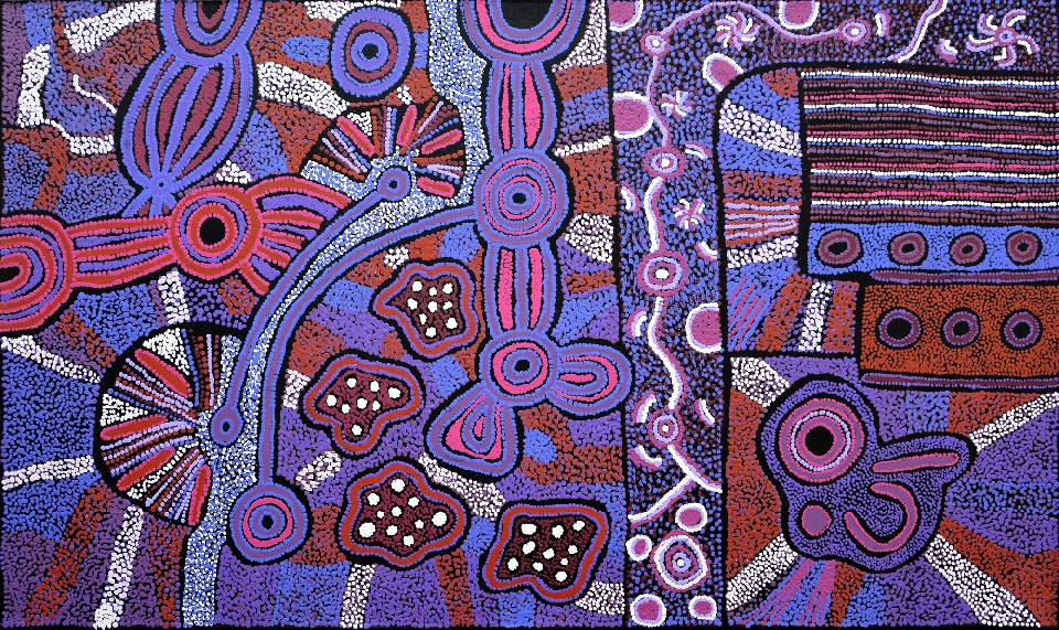 Minma Marlilu Tjukurrpa - CTUG0001 by Clarise Tunkin