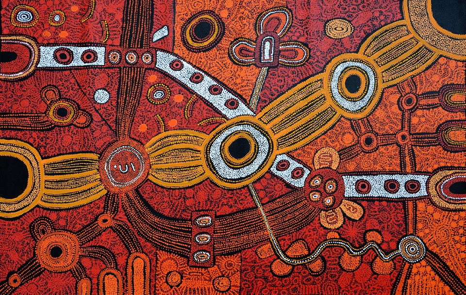 Minma Marlilu Tjukurrpa - CTUG0015 by Clarise Tunkin