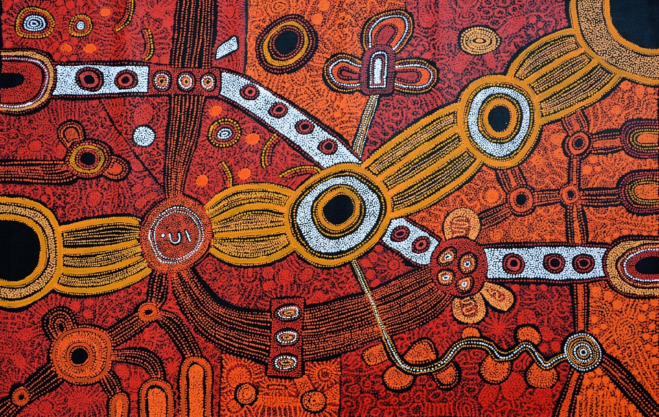 Minma Marlilu Tjukurrpa - CTUG0015 by Clarise Tunkin