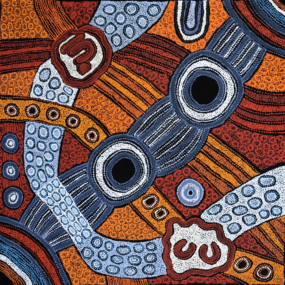 Minma Marlilu Tjukurrpa - CTUG0053 by Clarise Tunkin