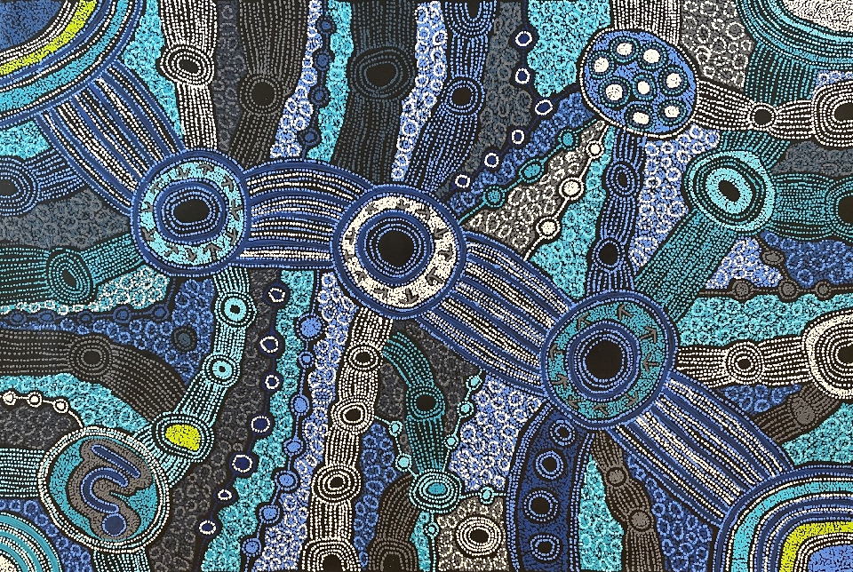 Minma Marlilu Tjukurrpa - CTUAR2143 by Clarise Tunkin