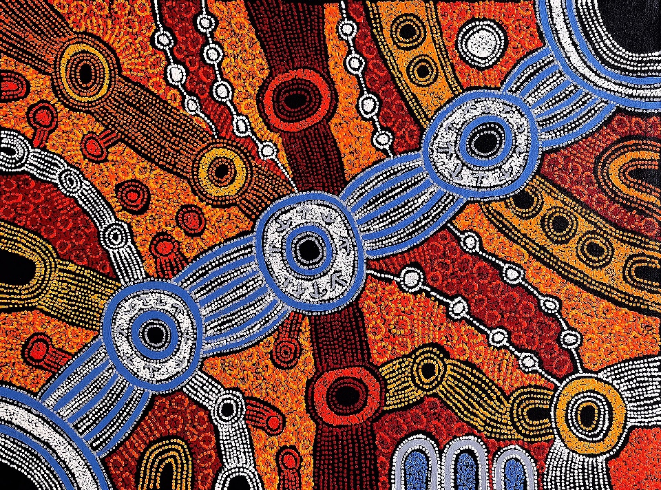 Minma Marlilu Tjukurrpa - CTUG0089 by Clarise Tunkin