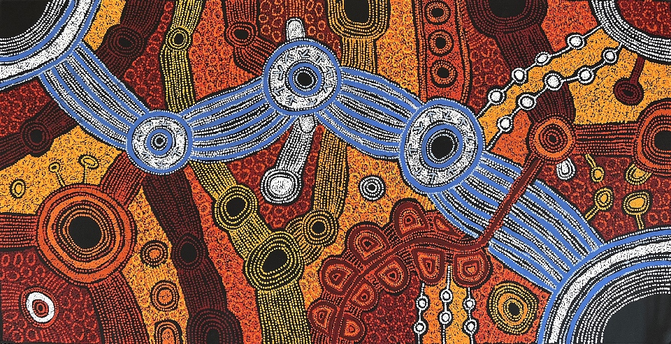 Minma Marlilu Tjukurrpa - CTUG0096 by Clarise Tunkin