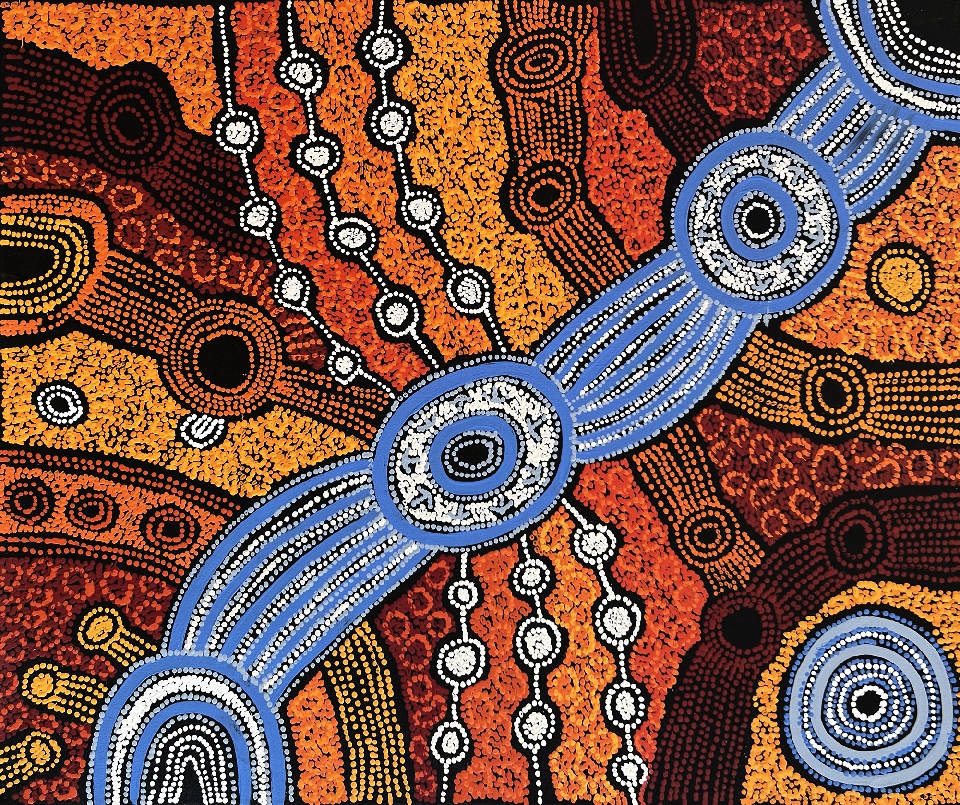 Minma Marlilu Tjukurrpa - CTUG0084 by Clarise Tunkin