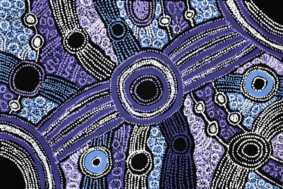 Minma Marlilu Tjukurrpa - CTUJ0003 by Clarise Tunkin