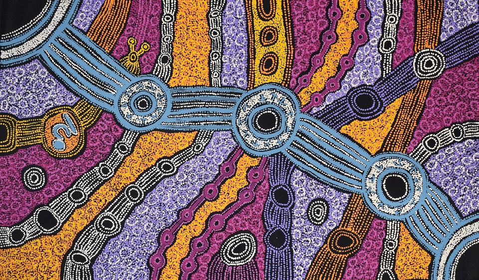 Minma Marlilu Tjukurrpa - CTUG0099 by Clarise Tunkin