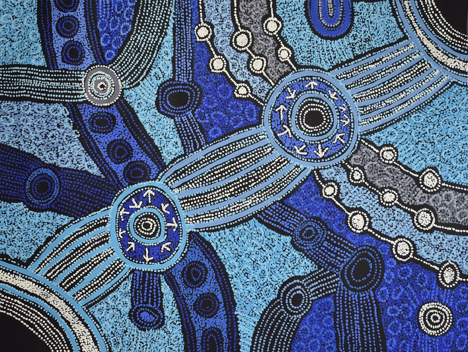 Minma Marlilu Tjukurrpa - CTUG0104 by Clarise Tunkin