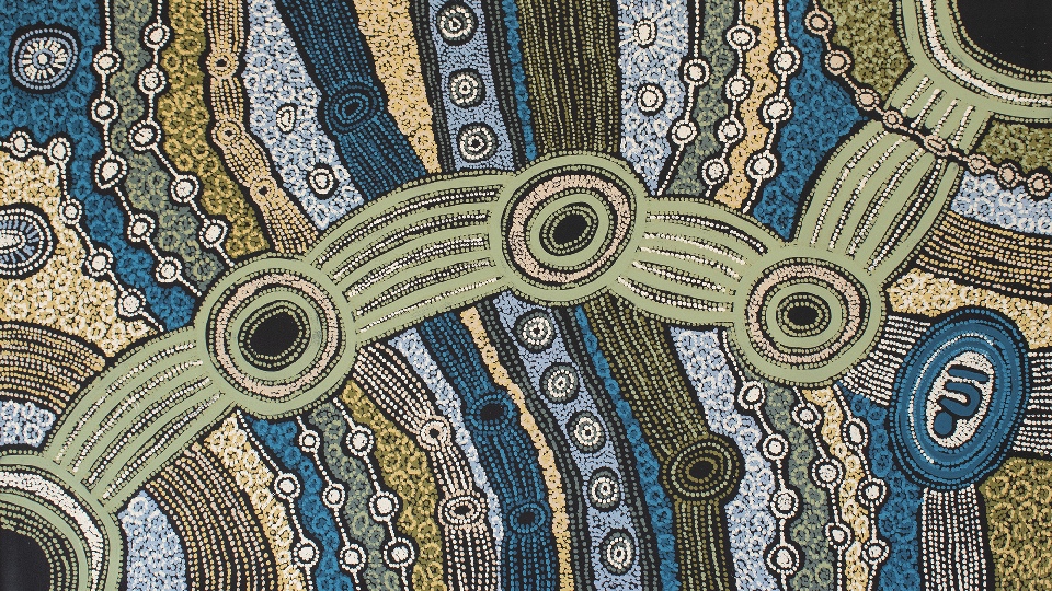Minma Marlilu Tjukurrpa - CTUG0106 by Clarise Tunkin