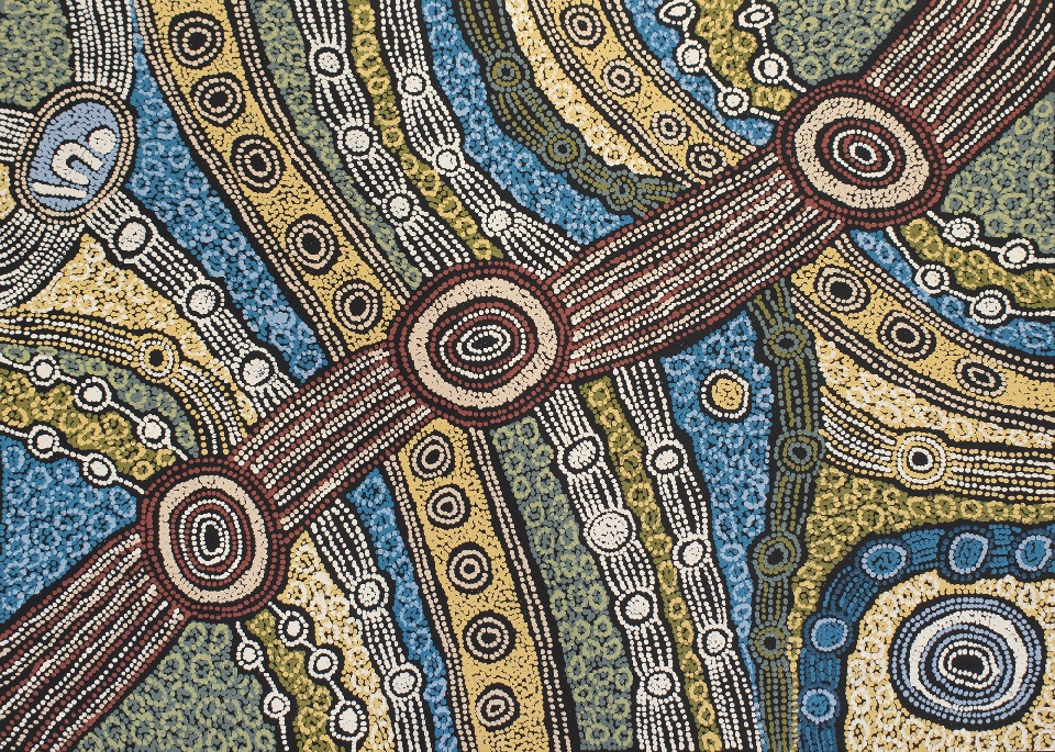 Minma Marlilu Tjukurrpa - CTUG0108 by Clarise Tunkin