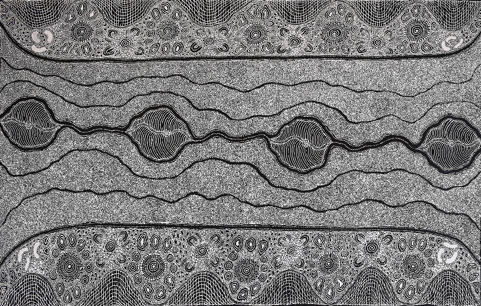 Awelye - DLPG0324 by Dulcie Long Pula