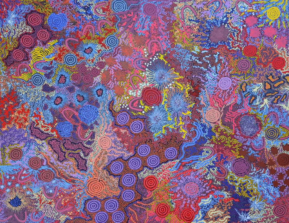 Untitled - GPNU13308 by Gabriella Possum Nungurrayi