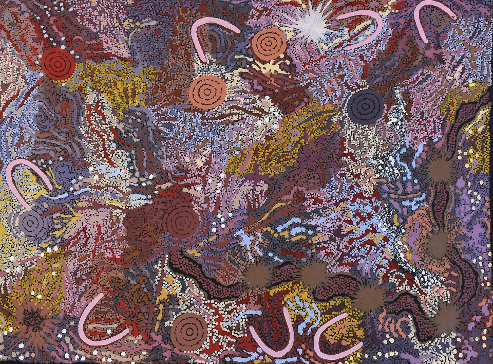 Grandmother's Country - GPNMG1023 by Gabriella Possum Nungurrayi