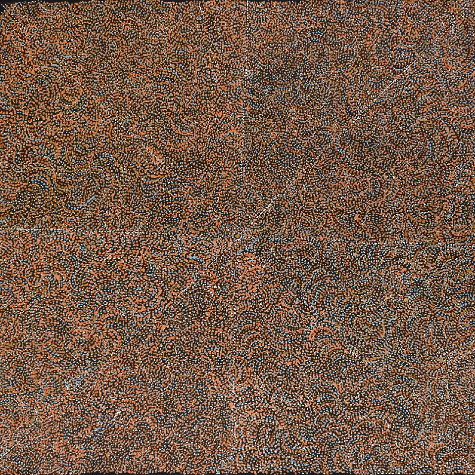 Bush Turkey Dreaming - GLKG0013 by Genevieve Loy Kemarre