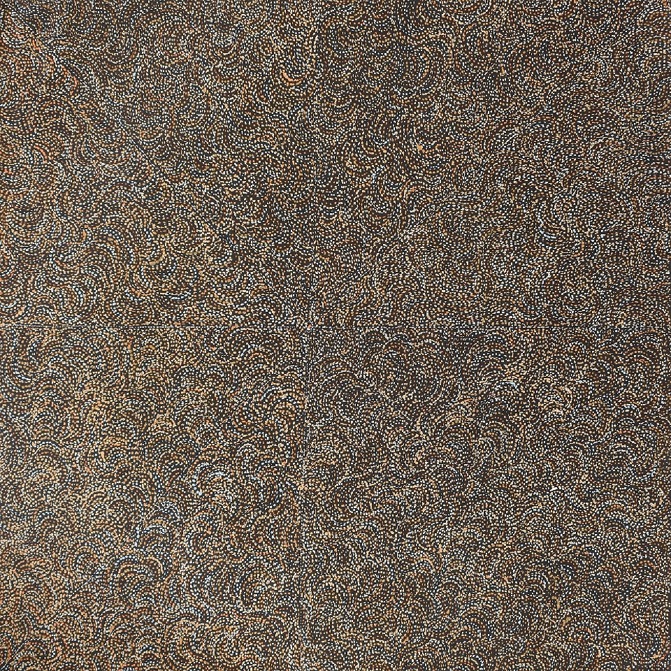 Bush Turkey Dreaming - GLKG0014 by Genevieve Loy Kemarre