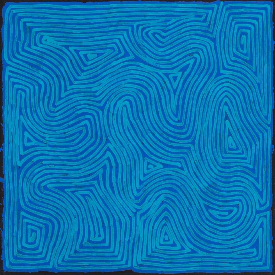 Tingari - GHTG0024 by George Hairbrush Tjungurrayi